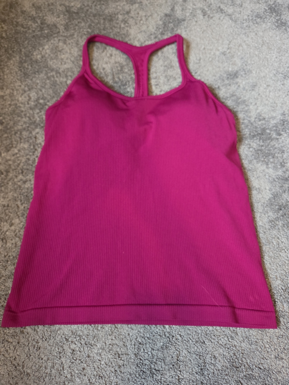 Athleta Bright Magenta Racerback Tank Top